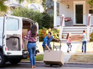 TYpical Moving Day in Lancaster Massachusets