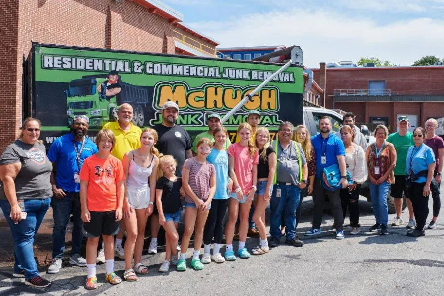 McHugh Junk Removal team
