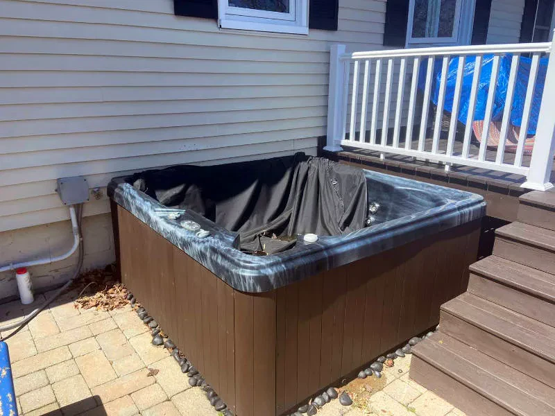 hot tub removal